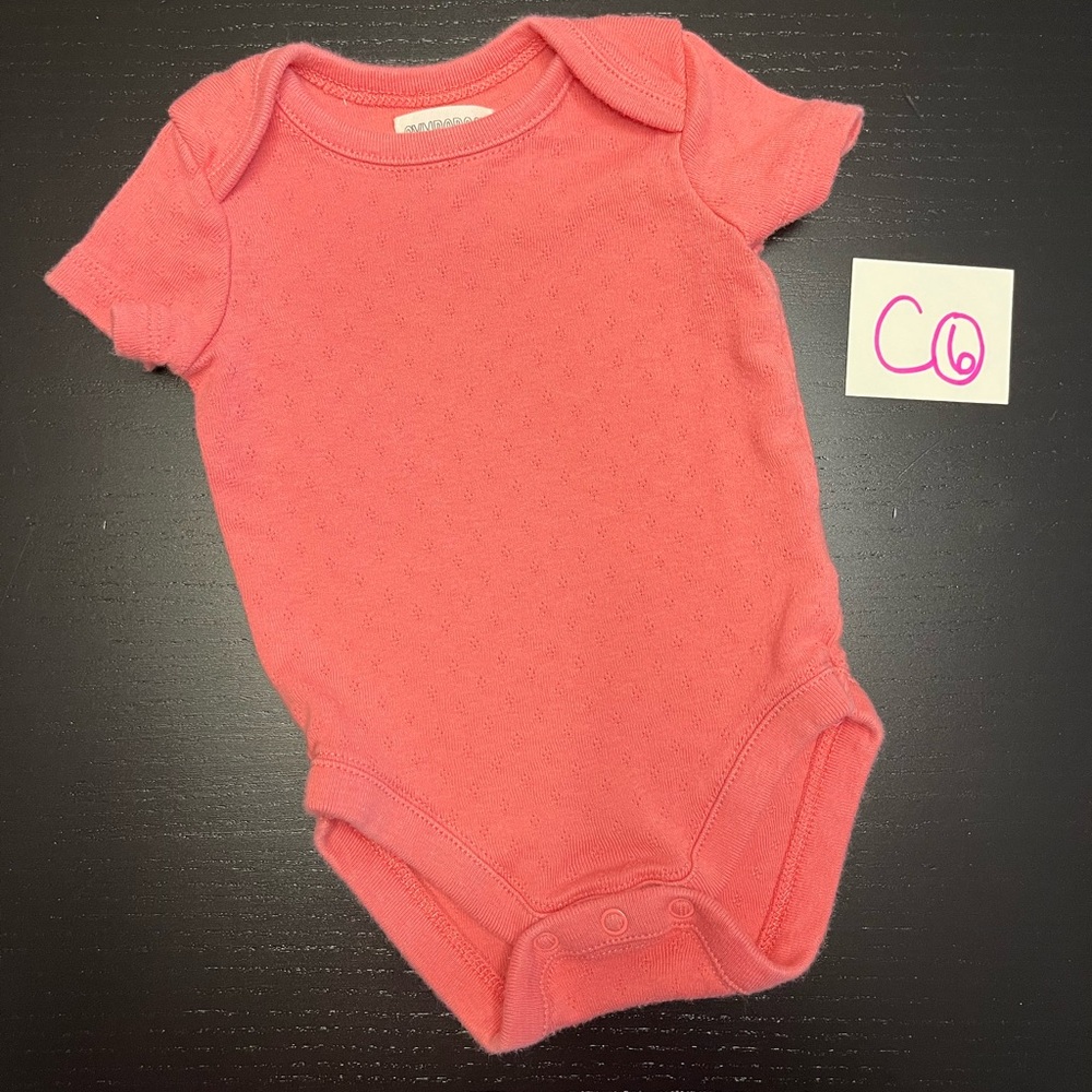 ⭐️2/$5.00⭐️ Gymboree NB Pink Onesie